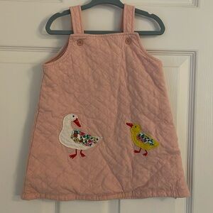 Mini Biden size 18-24 month quilted pinafore